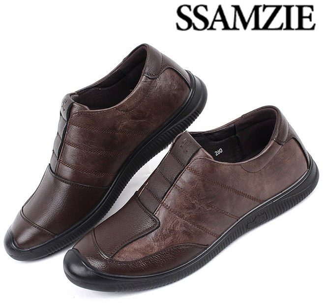 쌈지(정품) 가죽단화 로퍼스니커즈 슬립온 케주얼화 구두 정장화 천연소가죽