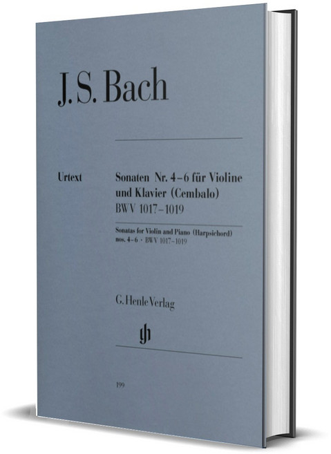 Bach - Sonatas for Violin and Piano (Harpsichord) Nos. 4-6 BWV 1017-1019 - 바흐 바이올린 소나타 [HN.199]