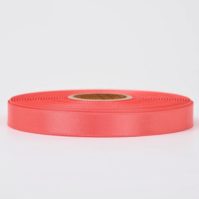 리본끈 공단리본 주자리본 크리스마스리본 15mm, 21.다홍색