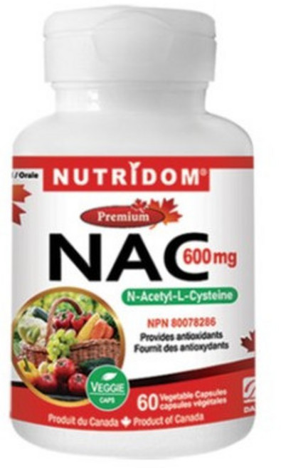 뉴트리돔 엔에이씨 미세먼지 호흡기 600mg 60정 (NUTRIDOM), 1개