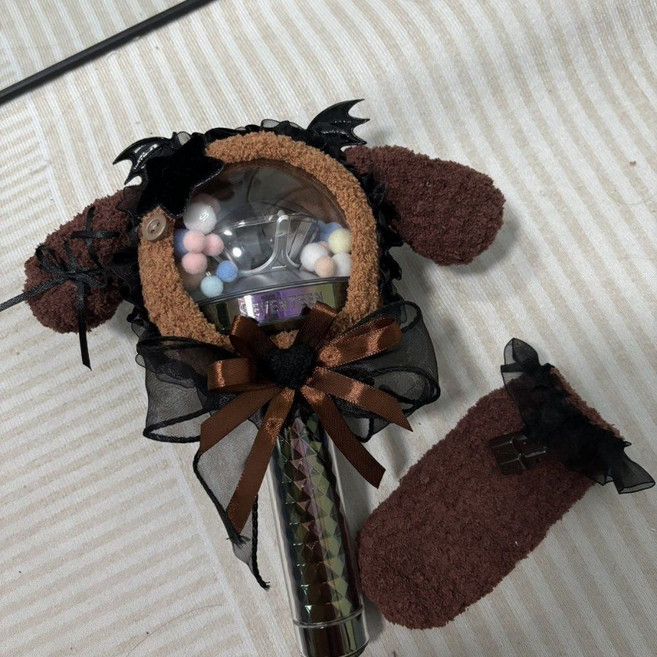 응원봉커버 에스파 아미밤 투바투 NCT 세븐틴 응원봉 호환 보호 헤드커버, 타입G, 1개