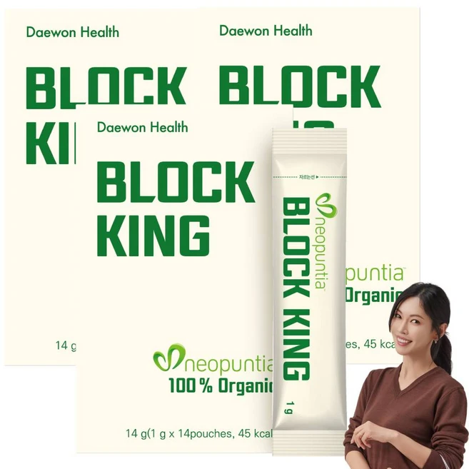 대원제약 대원헬스 블락킹 노팔선인장, 3박스, 14회분 - 쿠팡