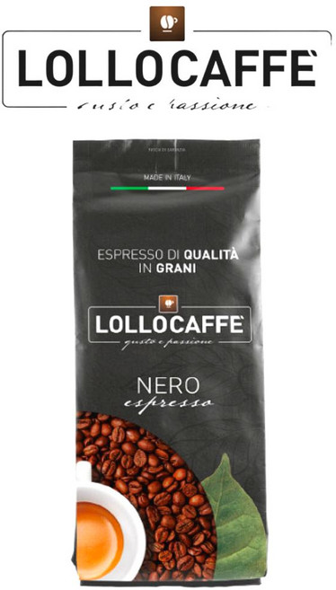 이탈리아 나폴리 장인 로스팅 [롤로 LOLOCAFFE ] NERO Espresso 1g 원두 네로 진한 에스프레소 커피 고급 원두커피 강배전 다크로스트, 1개, 1kg, 홀빈(분쇄안함)