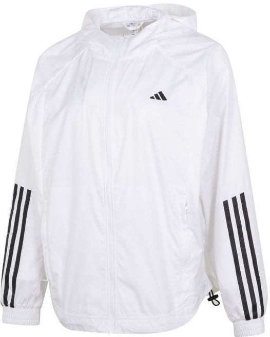 아디다스 여성용 HYGLM WINDB 아웃도어 러닝 트레이닝 브레서블 컴포터블 후드 자켓 IS8042