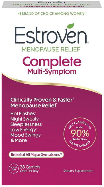 에스트로벤 메노포즈 릴리프 컴플리트 멀티-심프텀 캐플렛, 28정, 1개