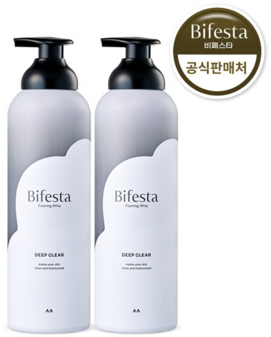 [비페스타] 클렌징 탄산폼 딥클리어 200g 2개, 180g
