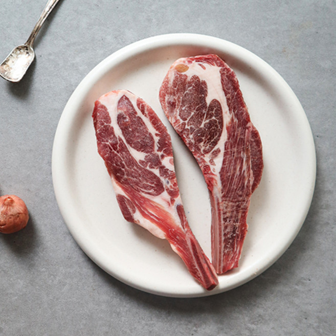 호주산 양갈비 숄더랙 300g x 2개 총 600g 냉동 쯔란 1개