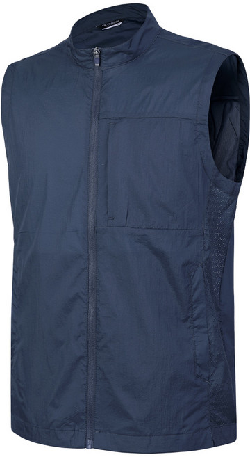 [김영주스포츠] 남성 초경량 바람막이 조끼_러닝 나일론 에어쉴드