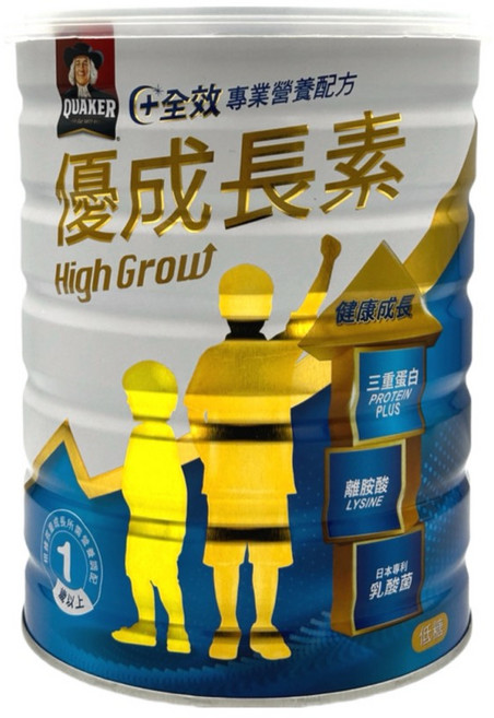 桂格 優成長 高成長營養配方奶粉 800g, 6個