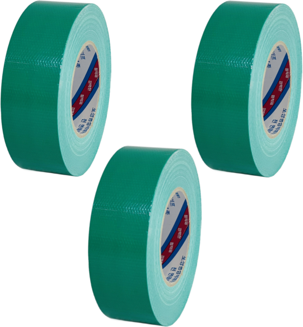 대용량 청테이프 48mm x 50M, 3개, 청색