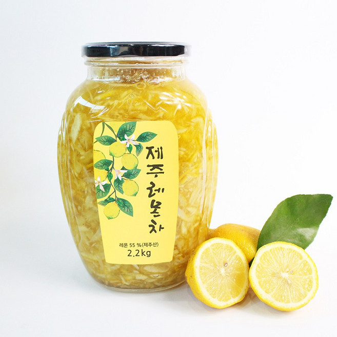 제주 레몬차 2.2kg, 단품, 1개