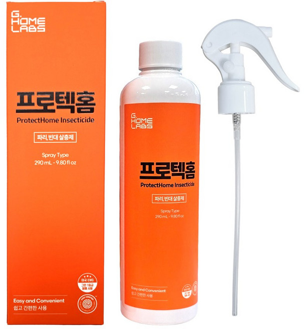 프로텍홈+초파리트랩 날파리 초파리 나방파리 빈대 퇴치제 살충제 디노테퓨란 파리약 스프레이, 1세트