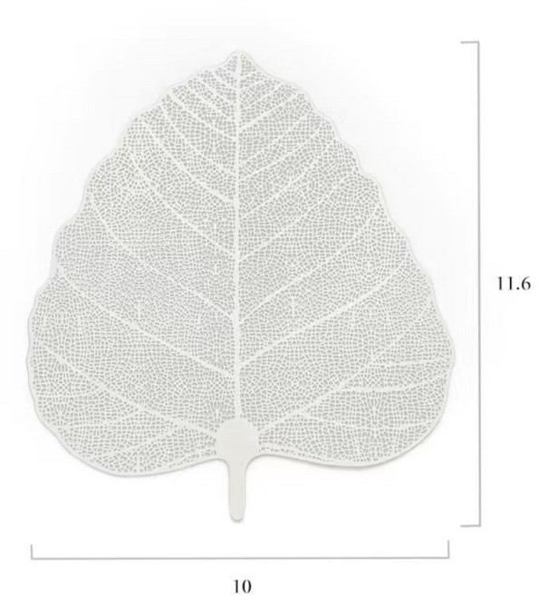 茶漏 菩提葉茶濾 茶隔過濾網 濾茶器 功夫茶具零配件, 1個, 銀色款【304不鏽鋼】