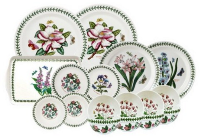 포트메리온 보타닉가든 4인 한식기 홈세트 17p, 랜덤발송발송, 식기7종