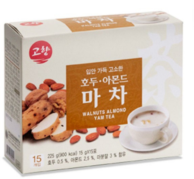 고향 호두 아몬드 마차 15T, 15g, 15개입, 2개