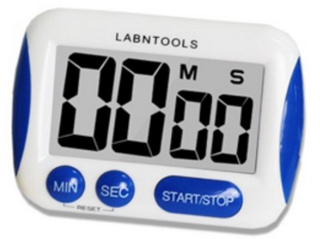 랩앤툴스 디지털 타이머 LT-291, 블루, 3개