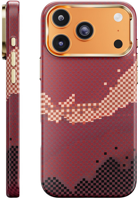 AITEWO 아이폰 케이스 맥세이프 아라미드 카본 케블라 초슬림 케이스