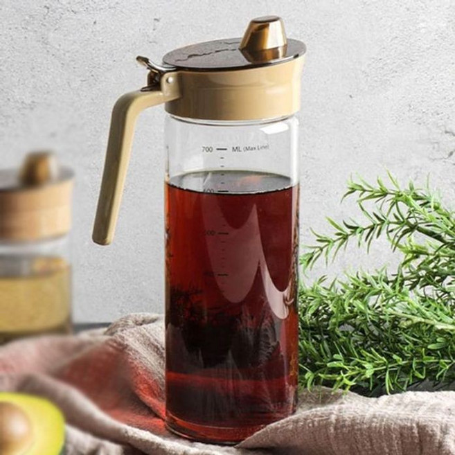 마시 오일병 소스 용기 양념통 기름병 시럽병 700ml, 1개, 1ml