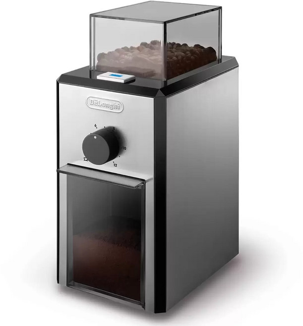 드롱기 홈 바리스타 커피 그라인더 KG-89, 실버, 상세페이지 참조