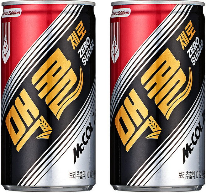 맥콜 제로, 190ml, 30개