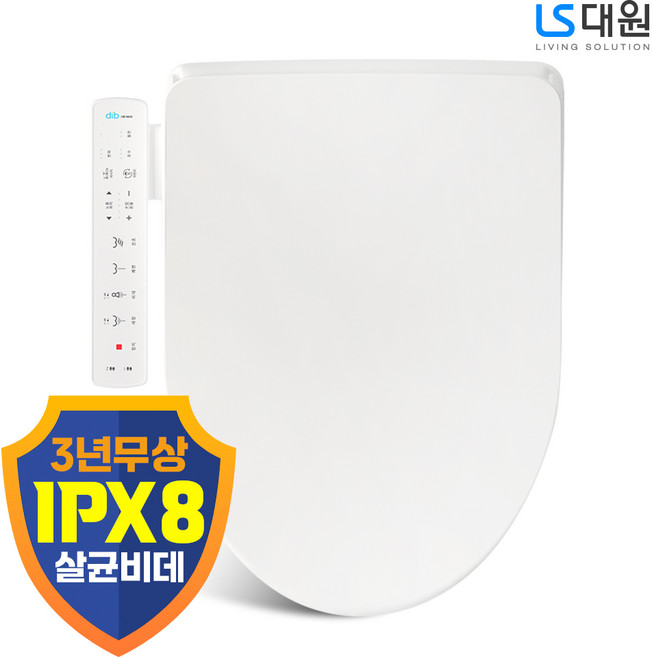 대원 99.9% 살균 순간온수 직수비데 풀터치 IPX8방수 강력수압모터 비데 DIB-NE830, 방문설치, NE830