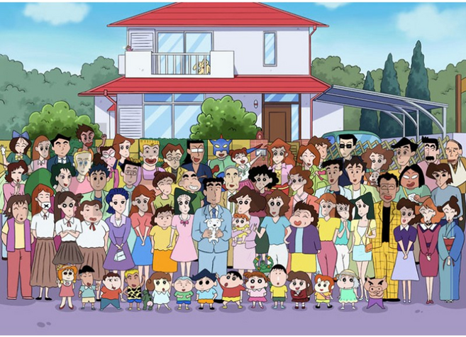 Merero 짱구 직소퍼즐 1000피스 만화 짱구 퍼즐, 1개, 짱구02