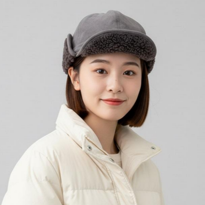 라베사 뽀글이 트래퍼햇 군밤모자 귀달이 방한모자 남녀공용