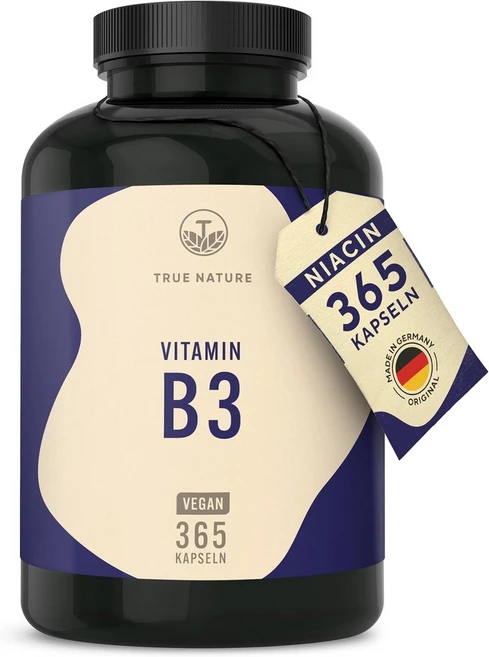TRUE NATURE 비타민B3 니코틴아마이드 500mg 비건, 365정, 1개, 365정 - 쿠팡