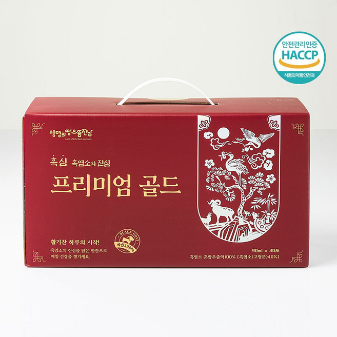 흑염소의진심 프리미엄 골드 흑염소 진액 100% 국산 즙 원액 엑기스 자연방목 동물복지 함초먹인 무압력 추출액 식약처 해썹 인증 농장 으뜸농장 흑심 본사 정품 직배송, 1박스, 2.7L