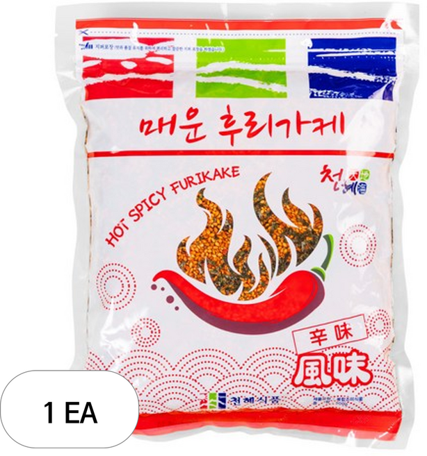 천혜식품 매운후리가케, 1개, 500g