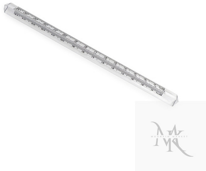 문킴마켓 문킴마켓 15cm 투명 삼각자 스케일자