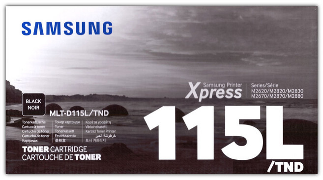삼성전자 MLT-D115L/TND 토너, 블랙, 1개