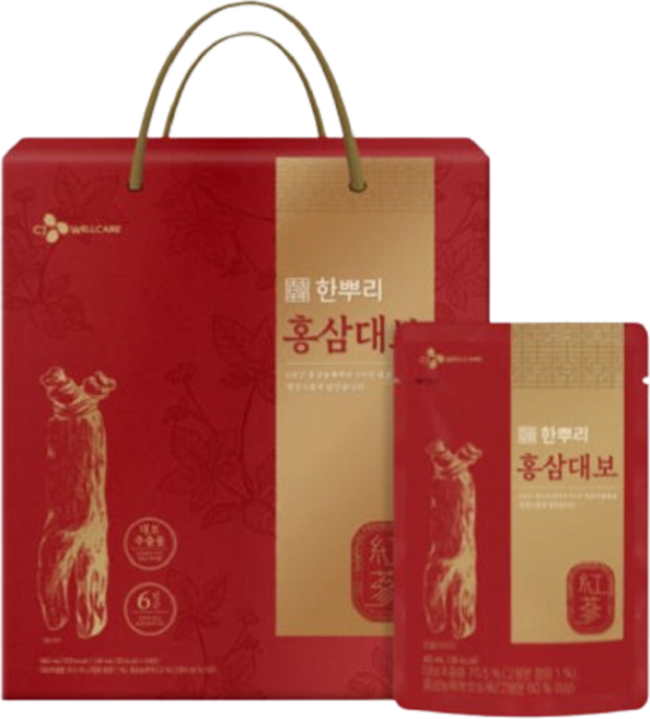 코스트코 CJ 한뿌리 홍삼대보 실속형 6년근홍삼 대보추출물, 4세트, 960ml