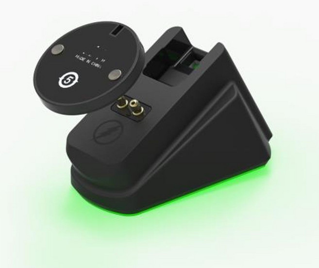 로지텍 무선마우스 충전독 gpro g403 g502 g703 g903, 블랙rgb