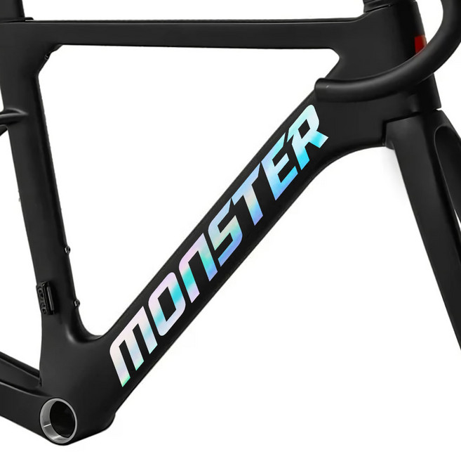 자전거스티커 로드 픽시 반사스티커 데칼 전기 프레임 스티커, 반사옐로우