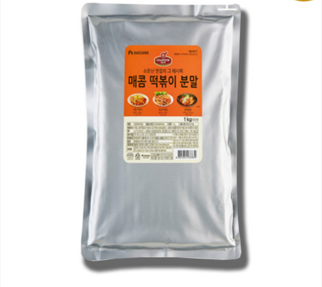 쉐프원 매콤 떡볶이 분말, 1kg, 9개