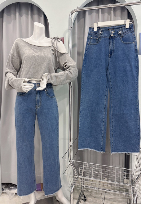 NewLover 牛仔寬褲