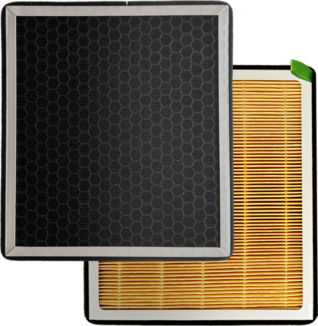 퓨어에어 니로SG2 HV 헤파 활성탄 듀얼 에어컨필터[호환], PRE-02, 1개