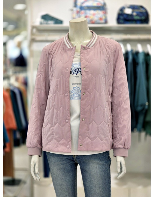 크로커다일레이디 솜패딩 캐주얼 봄가을 점퍼 CLESPD204