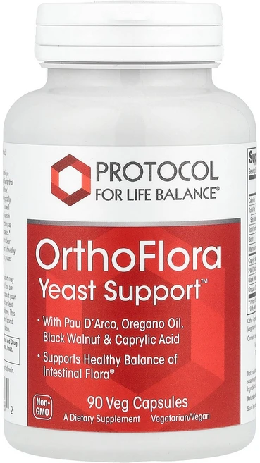 프로토콜 포 라이프 밸런스 Protocol for Life Balance 오소플로라 YEASt Support 베지 캡슐 90정124915원산지:기타, 프로토콜 포 라이프 밸런스 Protocol for Li - 쿠팡