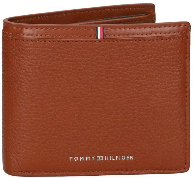 타미힐피거 스티치 레더 지갑