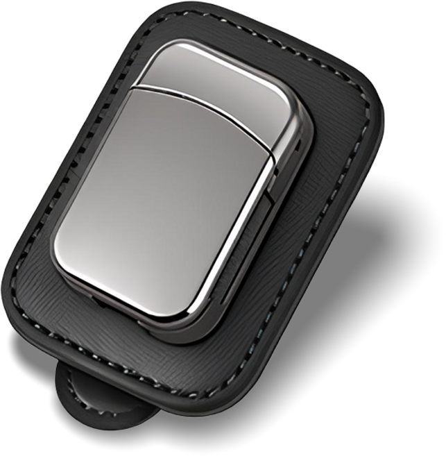 차빛 차량용 원터치 안경거치대 자동차 선글라스 선바이저 클립 케이스 홀더, 1개, 팬텀 블랙