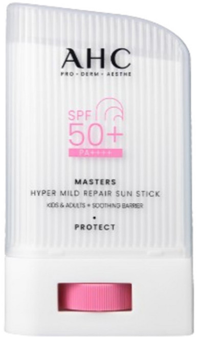 AHC Masters 極致溫和修護防曬棒 SPF50+ PA++++ 兒童成人適用, 22g, 1件