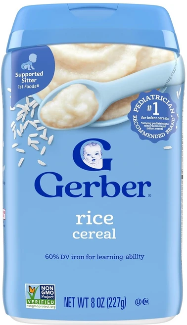 거버 시리얼 227g, 쌀(Rice), 6개 - 쿠팡