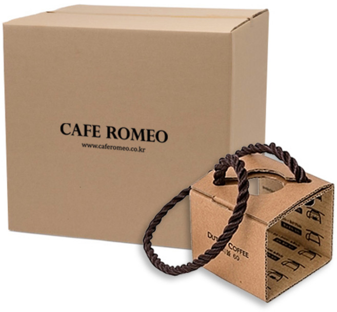 카페로메오 더치박스 60ml용 미니박스 100P 더치커피 선물포장