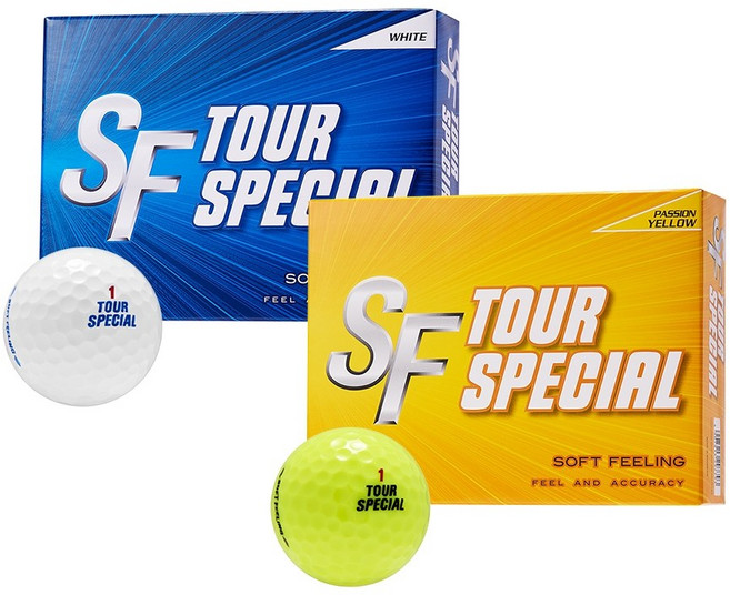 젝시오 SF 투어 스페셜 골프공 2피스, 패션옐로우, 12개입, 1개