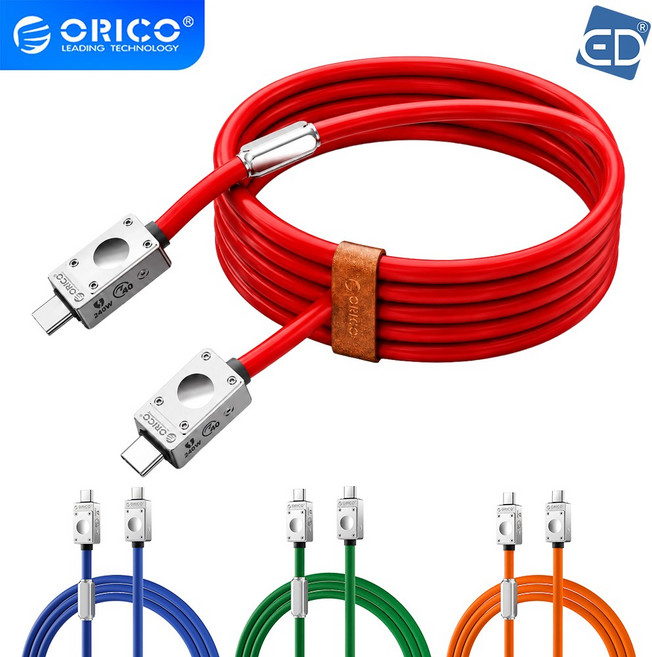 10위 - 오리코 메탈 B2 C to C타입 고속충전 데이터 케이블 PD240W 20Gbps 4K60Hz/ED, 1개,
