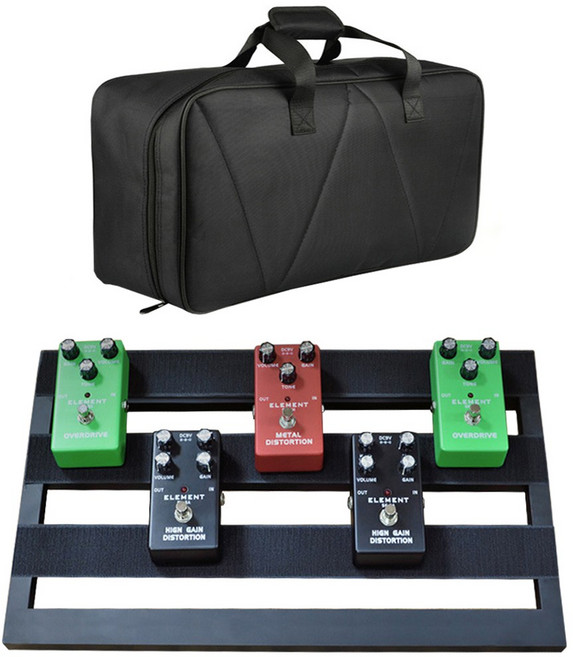 기타 이팩터 패달보드 브라켓 가방포함 페달보드, 중사이즈, 1개