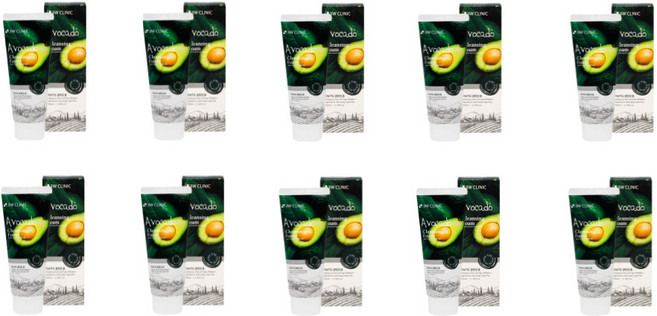 아보카도 클렌징 폼 100ml 10개 묶음