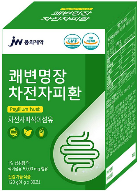 뉴바옴 쾌변명장 차전자피환 30포